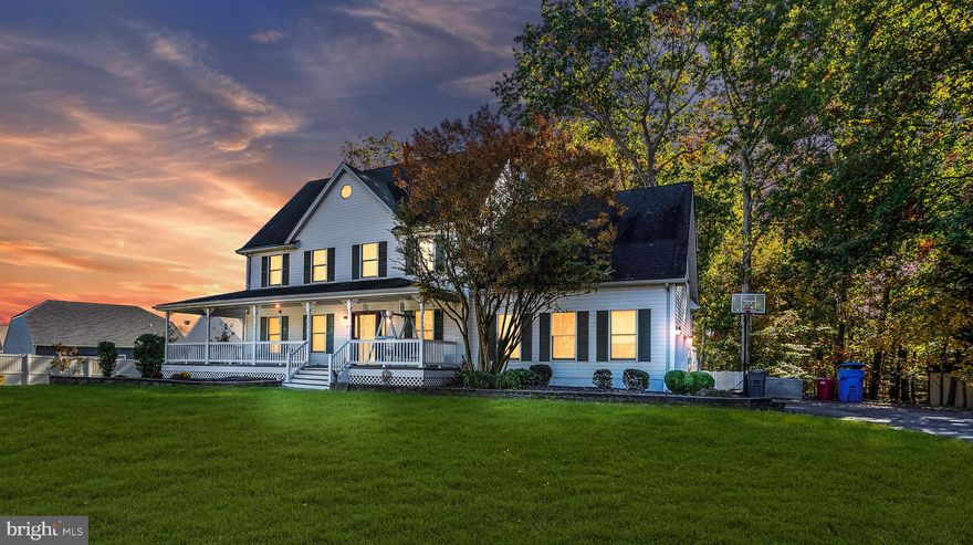 REMARKABLE OPPORTUNITY TO GET A HUGE COLONIAL WITH MANY UPDATES AND UPGRADES AT A GREAT PRICE! UPDATES INCLUDE HVAC AND ROOF, GENEROUS ROOM SIZES AND LOTS OF HARDWOOD FLOORS AND CERAMIC TILE THROUGHOUT, LARGE KITCHEN WITH UPDATED APPLIANCES, FORMAL LIVING AND DINING ROOMS, COZY FAMILY ROOM WITH FIREPLACE, AMAZING LIGHT-FILLED SUNROOM, MAIN FLOOR LAUNDRY, ENORMOUS PRIMARY SUITE WITH UPDATED SUPER BATH AND SITTING ROOM, TWO ADDITIONAL LARGE BEDROOMS SERVED BY AN ADDITIONAL FULL BATH. LOWER-LEVEL FEATURES A THEATER ROOM WITH PROJECTOR AND SEATING CONVEYING, ADDITIONAL DEN/BEDROOM, WORKOUT ROOM, FULL BATH AND HANDY SECOND WASHER AND DRYER, CURB APPEAL TO SPARE WITH SERENE WRAPAROUND PORCH, GREAT CORNER LOT, MAINTENANCE FREE DECK, SHED AND PARTIALLY FENCED YARD! GREAT LOCATION JUST MINUTES TO SHOPPING AND COMMUTING!