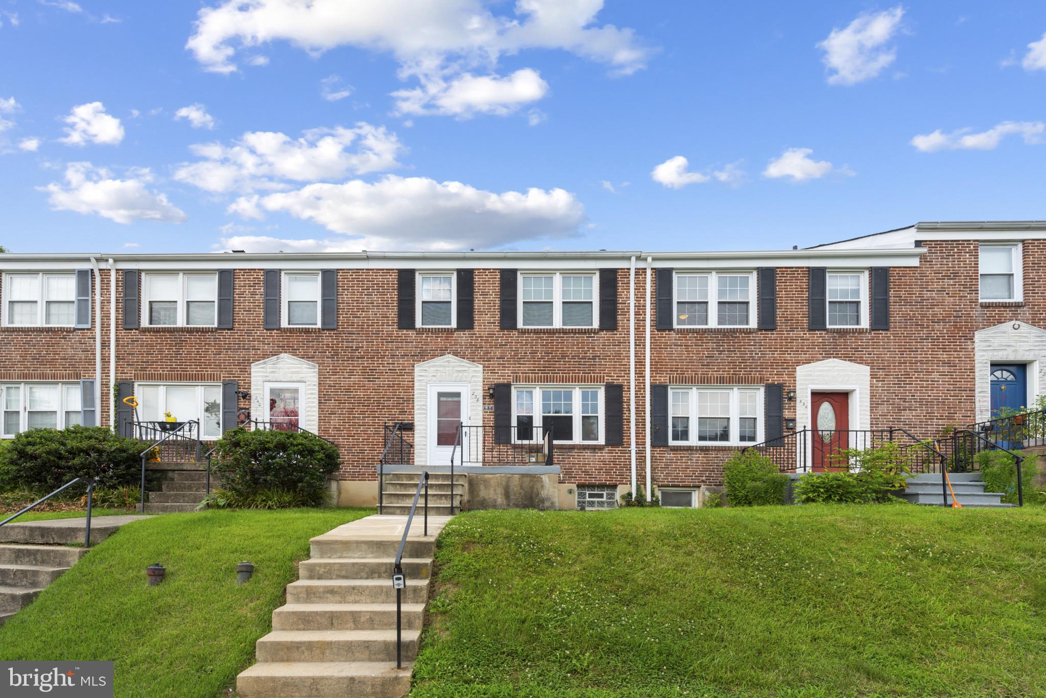 Well-maintained 3-bedroom, 1.5-bath townhouse in Catonsville featuring an open main level with hardwood floors and a functional kitchen with newer stainless steel appliances and updated flooring. The finished basement includes a custom-built bar and flexible space for a home theater, gym, or playroom. Outside offers a fenced backyard with a covered rear porch, private parking, and a shed for extra storage. Conveniently located near shops, restaurants, parks, and major commuter routes, and served by Baltimore County schools.