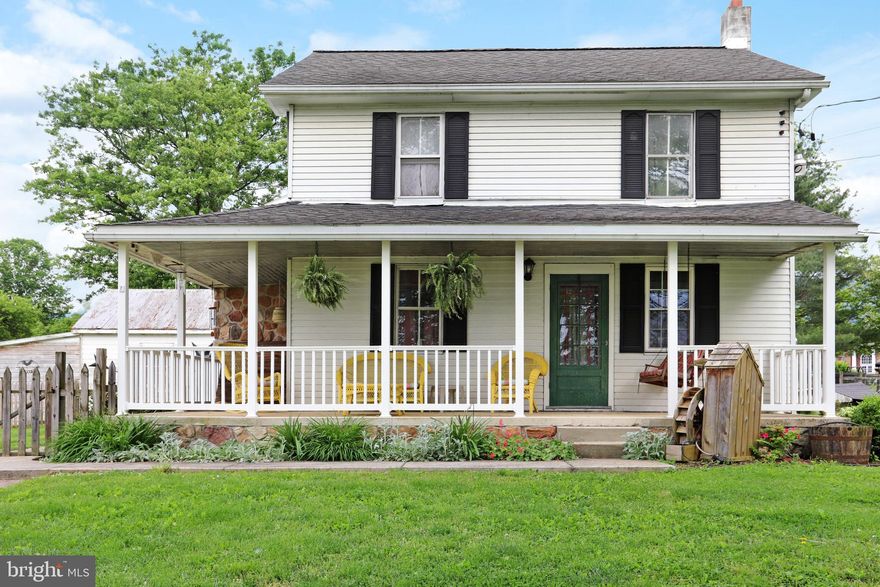 Want to own and continue the restoration of a mid-1800's home? This is what you are looking for!         Featuring original hardwood floors, over-sized windows, open dining/kitchen area for entertaining. The barn is equipped with running water and electricity. The 3 additional out-building also have electricity. The fenced pasture area is large enough to graze a number of smaller farm aminals or 1 to 2 horses. This home will need more restoration work so cash or conventional loans are the only financing option.