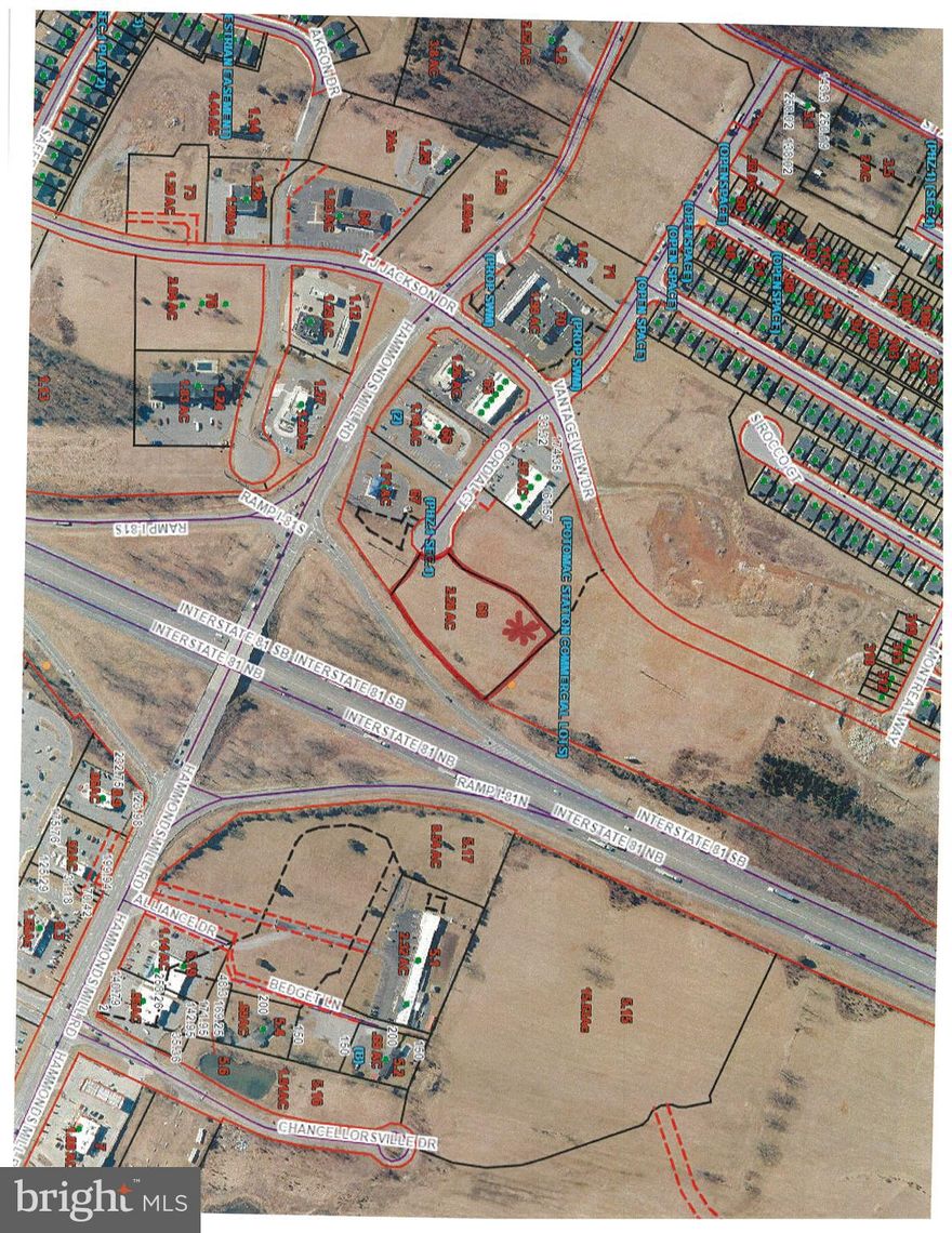 2.28 Acre Commercial Lot.   Excellent interstate I-81 frontage, all utilities to site.  Immediately off Exit 20 of I-81.   Surrounding businesses include Quality Inn, Burger King, City National Bank, Shell Station, and Dominos Pizza.   Surrounded by retail growth.