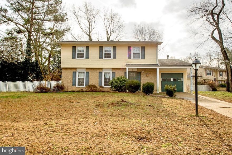 Pack your bags! Move right into this tastefully updated & spacious home! Absolutely stunning kitchen, bathrooms & first floor flooring. 4 huge bedrooms, 2 1/2 bathrooms, living room, family room & dining area. Features new cabinets, appliances, granite counters, back splash & laminate floors. Over 1/4 acre with fenced backyard, patio & shed! Must see! Close to local bases, DC & VA. No HOA!