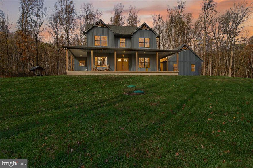 Welcome to 16080 Kelbaugh Road, a custom-built Zimmerman home nestled on over 4 scenic acres just minutes from Route 15 and the heart of Thurmont!  Thoughtfully designed,  this stunning 4-bedroom, 3-bathroom home offers main-level living and stunning finishes throughout.

Enter inside to discover an open-concept layout featuring durable LVP flooring, soaring vaulted ceilings, and black-trim windows that flood the space with natural light. The gourmet kitchen is a showstopper with granite countertops and backsplash, modern cabinetry, under-cabinet lighting, and an expansive 6-foot island. All appliances are gas, and the adjacent dining and living areas flow seamlessly.  The living room also features a cozy gas fireplace. French doors off the kitchen open to a half-wraparound porch with gorgeous views.

The main level primary suite is a serene retreat with a large walk-in closet and spa-like bath, complete with a dual-head walk-in shower, bench seating, and a double vanity.  The main level is finished off with a laundry/mud room, full bathroom and an additional bedroom. Located on the second level are two additional bedrooms and another full hallway bathroom.

Originally perced for up to 7 bedrooms, this home was built to allow for future expansion if desired.  This location is the perfect setting for anyone seeking space while still having convenient access to schools, shops, and commuter routes.

Don’t miss your chance to make this one-of-a-kind property your forever home—schedule your private showing today!