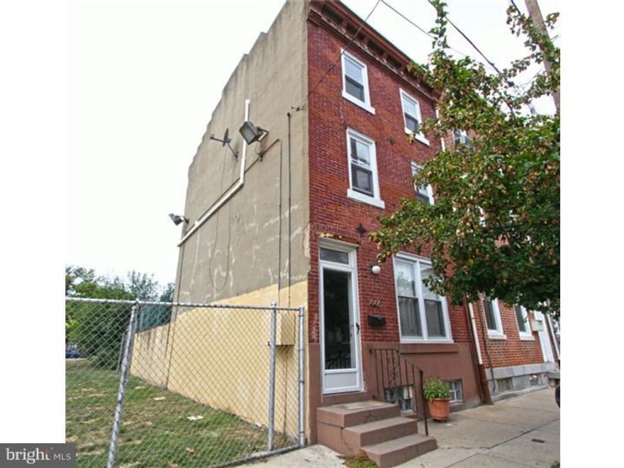 1446 N 4th St is only a few short blocks form Northern Liberties. This 3 story charming brick front row home has 4 large bedrooms, 1 bath, has some original features and many modern upgrades. Original features include original random wide plank flooring on the upper level bedrooms, and an original storage nook on the 3rd floor. Enter in through the open living and dining room. The 1st floor has hard wood floors, professionally painted and with views straight through to the kitchen. The kitchen is renovated with butcher block counters, flat panel cabinetry with pantry, built in gas range, refrigerator microwave and dishwasher. There is a breakfast bar and peek through window that oversees the living and dining room. The rear yard ends at the wall but the bonus exterior space is being used and maintained by this owner (owner of bonus space is unknown). The 2nd floor has a updated bath with large storage vanity, 2 bedroom on the 2nd and 2 bedrooms on the 3rd floor. This home has radiator heat but it also includes a wall mounted high efficiency heating and cooling system for each room. This allows climate control in all living spaces. Basement is full and unfinished with laundry hook up.  Property has opportunity for updating to maximize your investment and sweat-equity with your own personal finishing touches. Parking is a breeze on this wide block.  In immediate proximity to public transportation and to all the amazing restaurants and coffee shops that South Kensington and Northern Liberties has to offer. Seller is motivated ! We welcome your showings.  Easy to show - Make your appointment today !