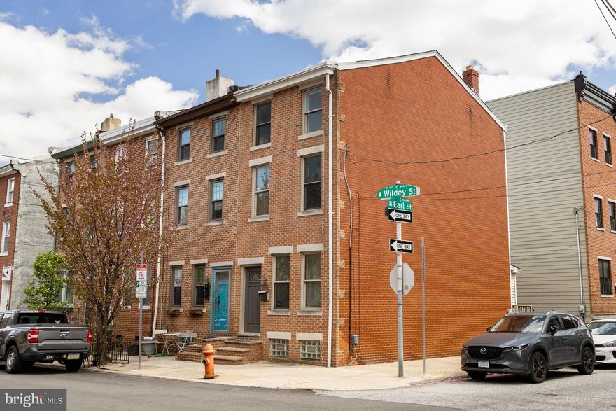 Welcome to 448 E Wildey Street — a charming end-of-row brick townhome nestled on the river-side of Fishtown.  This spacious 3-bedroom, 2-bathroom home offers almost 1,500 square feet of thoughtfully designed living space with stylish bamboo flooring throughout.  Step into a sunlit first floor featuring a cozy living room and a dining area with custom built-ins, perfect for entertaining or quiet nights in. The kitchen offers direct access to a private back deck — ideal for your morning coffee or summer BBQs.  Upstairs, the second level includes a generously sized bedroom, a versatile open loft space (great for a home office or lounge), a full bathroom, and a convenient laundry room. The third floor boasts two additional bedrooms with large closets, another full bath, and eye-catching exposed brick details that add character and warmth.  Located in one of Fishtown’s most coveted pockets, this home is just a short walk to the shops and restaurants along Girard Avenue and all the vibrant energy the neighborhood is known for. Plus, with plentiful street parking and easy access to public transit, convenience is key.  Please note that one of the sellers is a licensed Pennsylvania real estate agent.