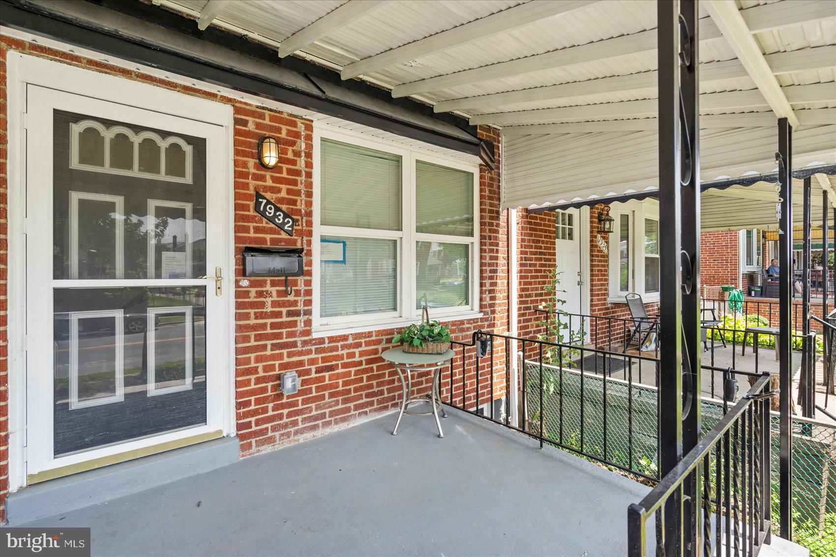 Wonderful remodeled home in the heart of Dundalk. Close to major interstates, as well as numerous shopping and dining options.
A front awning welcomes you and helps keep you protected from the elements when coming home.
Updated, throughout with new fixtures, bathrooms, a modern large kitchen, LVT flooring, making this an easy home to care for.
Rear yard has a small deck and the gate is configured for potential off street parking.
Take a good look at this house, cause all it needs is you to make it a Home.
