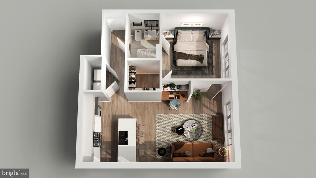 Photo of 1701 S 4th Street #407, PHILADELPHIA, PA 19148 (MLS # PAPH2575052)