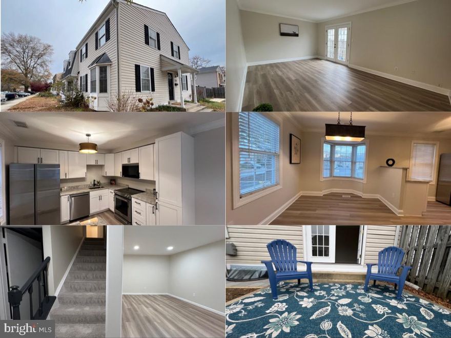 Welcome to this great, VIRTUALLY NEW - MOVE-IN READY townhome in Crofton!  It is like a fresh canvas - waiting for your final touches. The unit offers 3 bedrooms and 2.5 baths, fully finished basement and a fenced yard. The home has recently been remodeled. NEW paint, NEW carpet, NEW LVP flooring, NEW kitchen cabinets, NEW appliances, NEW granite countertop, NEW light-fixtures. Beautiful light oak luxury vinyl plan throughout the main floor and lower level. Brand new super soft carpet on the stairs and in bedrooms. 
All bathrooms have been remodeled. The backyard is fenced. Enjoy the cookouts outside. Small storage shed for your gardening tools and trash / recycle bins. 
2 assigned parking spaces convey - plenty of guest parking. ***this is a pet friendly unit (pet deposit and $50 per month rent applies *** this is a no smoking unit ***