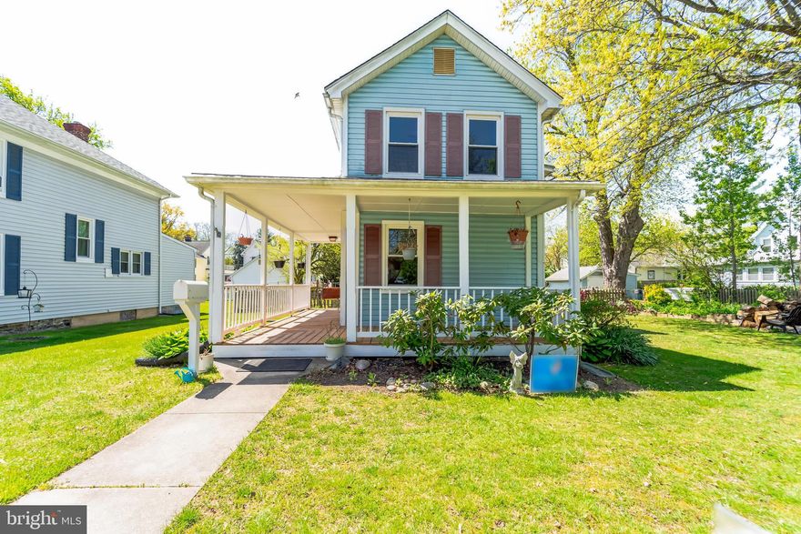 OPEN HOUSE CANCELLED FOR SUNDAY APRIL 27, 2024 FROM 1-4PM. SELLER HAS ACCEPTED AN OFFER. Nestled in the heart of Laurel, Maryland, this enchanting historic home offers a blend of timeless elegance and modern comfort. Steeped in history, this residence boasts three bedrooms and one bath, providing ample space for cozy family living or elegant entertaining.

As you step through the front door, you're greeted by the warmth of hardwood floors and the character of yesteryears preserved in every corner. The living spaces exude charm, featuring original architectural details, such as intricate moldings and graceful archways, reminiscent of the home's storied past.

The kitchen is a chef's delight, combining classic aesthetics with contemporary amenities. Whip up culinary delights amidst the backdrop of vintage-inspired cabinetry and ample countertop space, perfect for creating memorable meals to be shared with loved ones.

The three bedrooms offer serene retreats, each infused with its own unique character and bathed in natural light. Whether it's a peaceful night's rest or a tranquil afternoon nap, these rooms provide the perfect sanctuary to unwind and recharge.

Outside, the property beckons with its lush greenery and inviting outdoor spaces. Enjoy lazy summer days on the charming front porch, sipping lemonade and soaking in the picturesque surroundings. The spacious backyard offers endless possibilities for outdoor gatherings, gardening, or simply basking in the beauty of nature. Or relax and take a load off while lounging in the screened-in back porch area.

Conveniently located in Laurel and only one block from Historic Main Street, residents will enjoy easy access to a plethora of amenities, including shops, restaurants, parks, and more. Commuters will appreciate the proximity to major highways and public transportation, making travel a breeze.

Don't miss this rare opportunity to own a piece of history in Laurel, Maryland. Come experience the timeless allure and unmatched beauty of this historic home. Schedule your private tour today and start making memories that will last a lifetime. Recent updates include double-pane windows, HVAC, kitchen remodel, bathroom remodel, leaf filter gutters, water heater, electrical panel, paint and carpet. Hurry this opportunity will not last long!