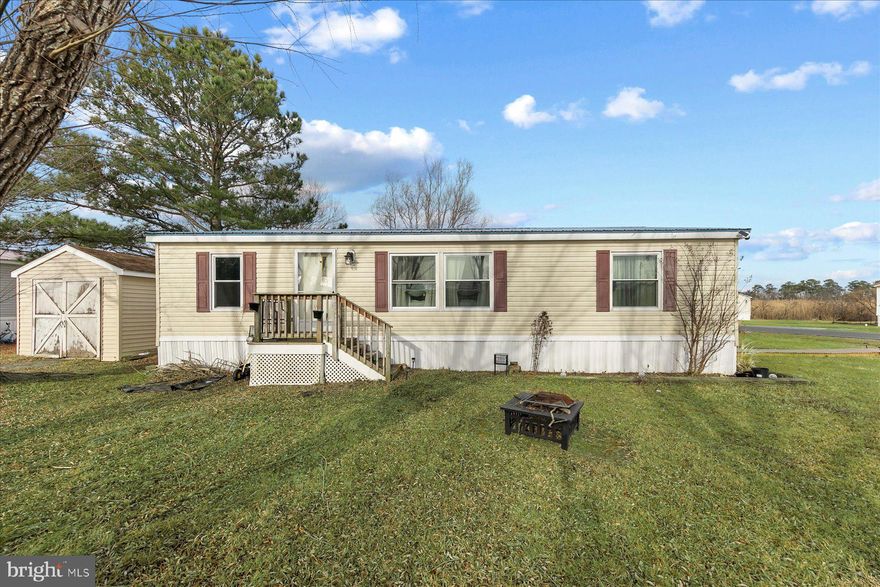 “Updated 3-Bed, 2-Bath Coastal Home in Gated Long Neck Community – Private Beach & Pool Access!”

Enjoy coastal living in this beautifully updated 1,056 sq. ft. single-family mobile home featuring 3 bedrooms and 2 full baths. Located on a level lot in a gated, land-leased community, this home offers modern upgrades and fantastic amenities:

New metal roof (Aug 2025)
Energy-efficient windows (Aug 2025)
New flooring throughout
New walkway (Aug 2025)
New hot water heater (Oct 2025)
Updated stove (July 2025)
Large storage shed for extra space

Community perks include a private beach, community pool, and picnic area, perfect for relaxation and recreation. This is your chance to own a move-in-ready home in one of Millsboro’s most desirable coastal communities! 

This home is in a land lease community and the buyer must make application and be approved for residency by the park management.