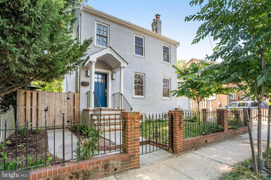 Absolutely beautiful and completely renovated property in sought after Del Ray! This amazing home has a massive open kitchen and dining area with nearly floor to ceiling French doors opening to outside deck. The light this home has is incredible! Double oven, gas cook top, stainless appliances, granite counters, custom cabinets, and huge island! Wood floors throughout! 4 bedrooms and 2 baths upstairs with additional, finished attic, perfect for a playroom, office, or additional guest room. The primary bedroom is full of light with an airy feel from the skylights in both the bedroom and bath. Custom bathroom finishes! Custom closet organizers. It feels bright, sunny, and happy throughout! Full basement complete with family room, legal bedroom, and full, remodeled bathroom! Fenced backyard with wrap around deck, off-street parking for several cars. The remodel that was done in the last few years are tasteful and gorgeous!