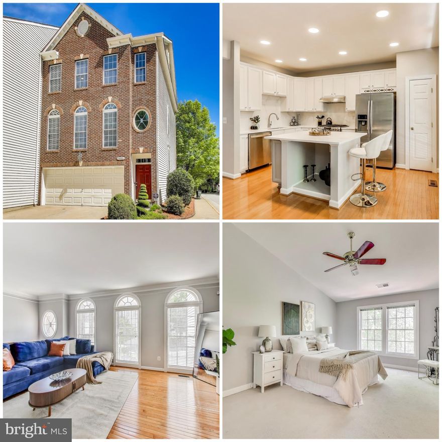 **OFFER DEADLINE MONDAY @ 6PM**
If you're looking for space, light, and commuter-friendly living, 9093 Acheson Ct delivers with a bright, open layout, thoughtful updates, and an unbeatable location. This 3-bedroom, 2 Full/2 Half-bathroom end-unit townhome with a 2-car garage is flooded with natural light and features soaring ceilings that give the entire home an open, airy feel.

The refreshed kitchen is both functional and stylish, featuring Calacatta quartz countertops, repainted cabinets, and stainless steel appliances including a gas stove, fridge, dishwasher, and modern exhaust.

Throughout the home, you’ll find fresh interior paint, updated light fixtures and recessed lighting, ceiling fans in the secondary bedrooms, and new floor tile in the primary and hallway bathrooms for a clean, updated look.

Enjoy outdoor living with a large deck and private patio, perfect for entertaining or relaxing. This home is also one of the few in the neighborhood with a full-size driveway for additional parking, and visitor parking is conveniently located directly across from the home.

Located just minutes from I-95, the Lorton VRE Station, and Inova Lorton Healthplex, you’re also close to Ft. Belvoir, Franconia/Springfield Metro, and major commuter lots with direct access to the Pentagon. Everyday essentials are just down the street with Amazon Fresh, Lidl, and the growing Liberty Market shopping center offering shops, restaurants, and more.

With its modern updates, flexible layout, and unbeatable convenience, this home is a must-see!