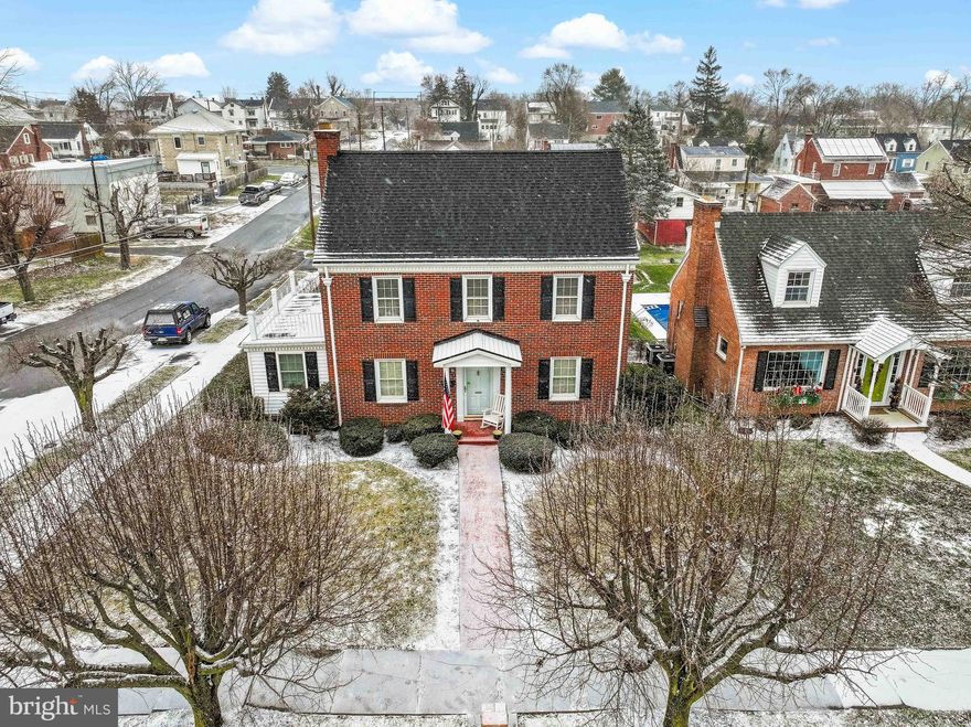 Welcome to this captivating brick colonial situated on a desirable corner lot! This thoughtfully designed home features 3 bedrooms and 1.5 baths, providing both comfort and style. Step inside to discover a warm and inviting living space complemented by a wood-burning fireplace, creating the perfect ambiance for cozy evenings. The fully unfinished basement offers unlimited potential for customization, ensuring this home can evolve with your lifestyle. Enjoy the convenience of a 1-car detached garage and the added privacy of a fenced backyard, complete with a delightful terrace. Additional storage or expansion possibilities await in the functional attic.This property seamlessly combines classic charm with modern amenities. Don't miss the opportunity to call this charming brick colonial your home!