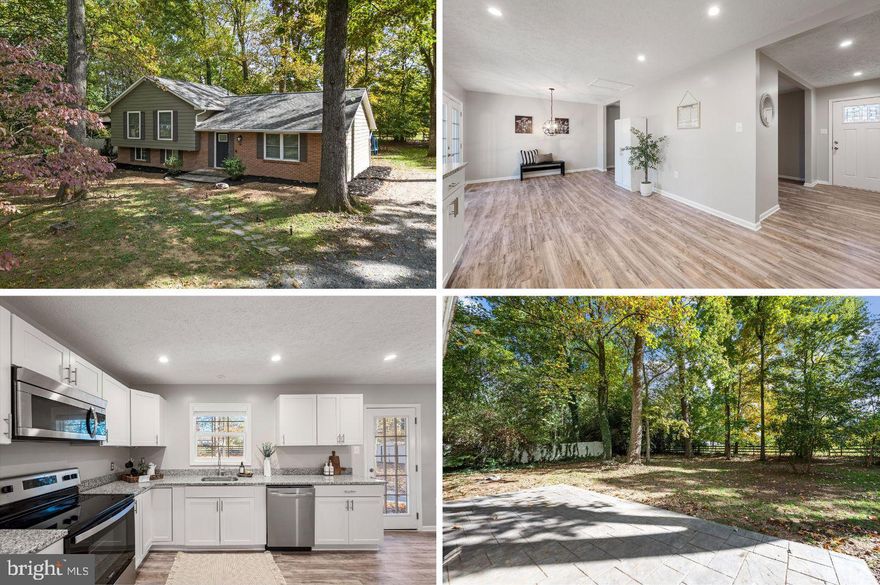 Get the secluded feel of living in the woods just minutes from Rt. 51 and many conveniences! Situated on a shady and level half-acre lot, this updated tri-level home has much to offer at such an affordable Jefferson County price point. The main floor features a roomy eat-in kitchen with white cabinets, granite countertops and stainless steel appliances, plus an adjacent family room, all with LVP flooring throughout. Upstairs are 3 bedrooms, one of which connects to an oversized bathroom with extra storage that is also accessible from the hall. Another full bath, generously sized rec room, and a laundry room round out the lower level, affording plenty of space for a dedicated work or play zone. A concrete back patio and refreshed landscaping make this beautiful lot all the more enjoyable. And you can savor the peace of mind that comes with a roof and HVAC system that were replaced less than 5 years ago! Access to I-81 and local amenities are easy to get to from this ideally located home in an inviting neighborhood with no restrictions. Jump on this amazing opportunity now! *High-speed fiber internet available*