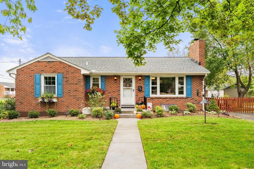 Introducing this thoughtfully-updated 3-bedroom, 1-full bath brick rancher offering true turnkey living in a highly desirable location! Featuring modern upgrades and a partially finished basement, this home provides comfort and style. The centralized location is incredibly convenient, situated just steps from Daniel Morgan Middle School and only minutes from all the shopping, dining, parks, and amenities that downtown Winchester has to offer. Enter easily via keyless entry and discover a main level that shines with fresh paint, new LVP flooring, and updated light fixtures and hardware. Enjoy privacy with new accordion blinds throughout and blackout blinds in the bedrooms. The living room is cozy and inviting, centered around a wood-burning fireplace. You'll love the updated kitchen boasting new Whirlpool stainless appliances, soft-close cabinets with crown molding, quartz counters, and a sleek subway tile backsplash. The full bath complements the modern feel of the home, featuring new flooring, a new vanity & medicine cabinet, and updated fixtures. Outside, enjoy the spacious deck, a fenced-in yard with newer fencing, a large shed for storage, and well-manicured landscaping and mulched beds. Peace of mind is ensured with a new roof, freshly painted shutters, and new gutter guards. This is a must-see property offering modern convenience and a prime setting.