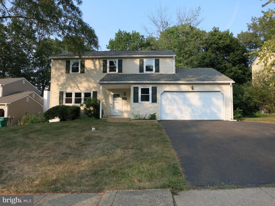 MOVE-RIGHT-IN! READY NOW! BEAUTIFULLY UPDATED THROUGHOUT!4 bed, 2.1 bath colonial in PRIME LOCATION at Cul-De-Sac! NEW Cherry Cabinets and granite counter top in Kitchen! Open to Family room with NEW Engineered Hardwood Flooring and stunning fireplace with built ins on both sides. Sliders open to wonderful open large backyard!  NEW Beautifully updated Baths!Freshly painted throughout. New Carpets, New Windows, New Siding, New Roof! Full Basement! 2 car garage.Central Bucks Schools! Ready to move-right-in! Easy to show! 6 MONTH SHORT TERM  NOW available at $2900 per month!