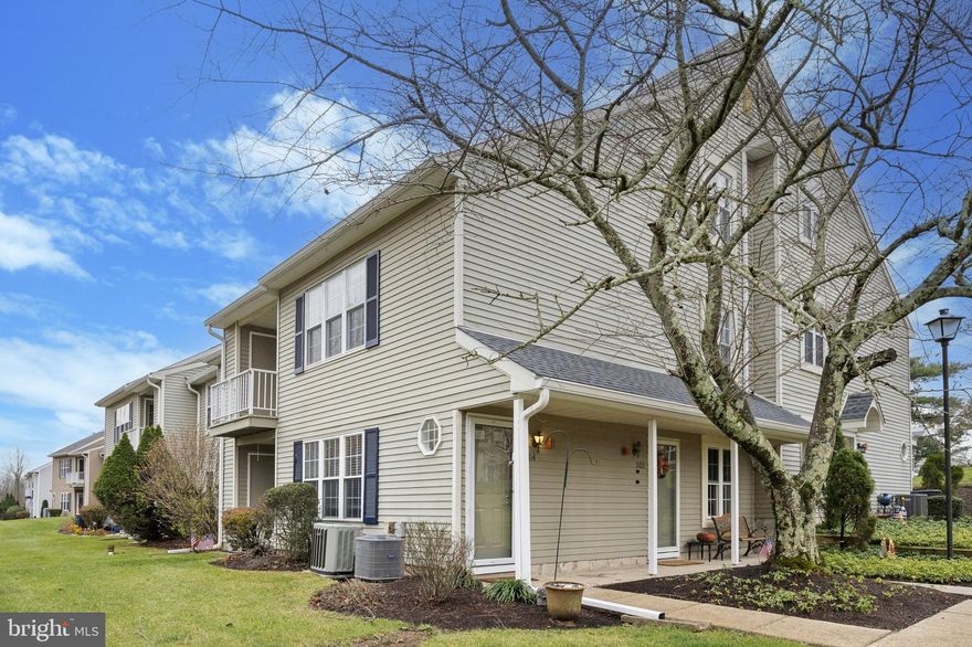 Spacious 2nd floor condo in desirable Newtown Grant. Great open floor living space, with cathedral ceilings & skylights for plenty of natural light. Enjoy the living room, dining area and updated  kitchen with 
breakfast bar in the main living space.  Down the hall you'll find 2 generously sized bedrooms, one with a walk in closet, 2nd bedroom has a  double closet. Also 2 updated baths and laundry off the hall area.  On 
the second floor, discover a versatile loft offering plenty of room for work or relaxation.     Attic access on this floor adds even more functionality .  There is a  patio off the main living space to enjoy the beautiful scenic view of the wooded area. This unit is move is ready, freshly painted, with new roof, and 
waiting for the new owners. Come enjoy this great community with all the amenities, private unit,
close to downtown Newtown with all the town has to offer, as well as award winning Council Rock School District.