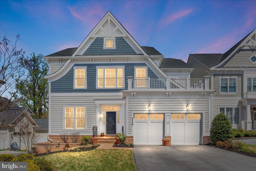 Welcome to this exceptional former model home built by renowned Michael Harris Homes, where refined craftsmanship meets contemporary elegance in over 5,000 square feet of meticulously designed luxury. Nestled on a beautifully landscaped corner lot just ten minutes from the heart of downtown Bethesda, this 5-bedroom, 4.5-bath masterpiece is a true entertainer’s dream. From soaring ceilings and dramatic floor-to-ceiling doors to built-in speakers on all three levels, every detail exudes high-end sophistication. The open-concept main level is highlighted by a gourmet chef’s kitchen and a seamless flow to the low-maintenance deck, which backs to mature trees—offering a peaceful retreat from the city’s buzz. With lawn care and snow removal handled by the homeowner’s association, you’ll enjoy all the comforts of worry-free living here. <br><br>

Step inside and be greeted by beautifully appointed formal living and dining rooms, where bump out windows and warm flooring create a welcoming yet refined ambiance. The heart of the home is undoubtedly the chef-inspired white kitchen—decked out in sleek two-tone tall cabinetry, gleaming quartz countertops, chic backsplash, a statement-making island, and professional-grade Viking appliances. Whether you're crafting culinary delights or hosting friends, this space is a luxurious retreat. The adjacent family room is an inviting sanctuary with a striking double-sided gas fireplace and full-length glass doors that open to a spacious deck, creating a seamless flow between indoor and outdoor living. The study, warmed by the shared fireplace, is perfect for quiet reflection or stylish productivity. <br><br>

Ascend the impressive staircase to a sanctuary of serenity on the upper level. The primary suite is a true escape, complete with a private sitting area framed by serene treetop views, tray ceiling, and two generous walk-in closets. The spa-inspired ensuite bath features a freestanding soaking tub, oversized glass shower, and dual vanities. Three additional bedrooms, including one with a charming attached library space, two updated baths, and a dedicated laundry room round out this level. All bedroom closets on this level have been customized by the Container Store. The fully finished walkout lower level is an entertainer’s dream with a sprawling recreation area, full-sized windows, a fifth bedroom with an attached bath, a versatile bonus room perfect for a home theater, game space, yoga or mediation area and a dedicated storage room. <br><br>

Positioned minutes from the Beltway (I-495), this residence offers unbeatable access to the best of Bethesda—top-tier restaurants, boutique shopping, and cultural hotspots, including the Bethesda Farmers Market, NIH and the YMCA nearby. Nature lovers will enjoy proximity to nearby parks, while commuters will appreciate the convenience of a Metro bus stop and the Bethesda Trolley Trail just outside the community. With acclaimed Montgomery County schools such as Walter Johnson, North Bethesda, and Wyngate, as well as the nearby French International School and the Stone Ridge School, this is luxury living wrapped in everyday ease. If you're seeking the perfect balance of prestige, privacy, and convenience, this remarkable Bethesda haven is ready to welcome you home.