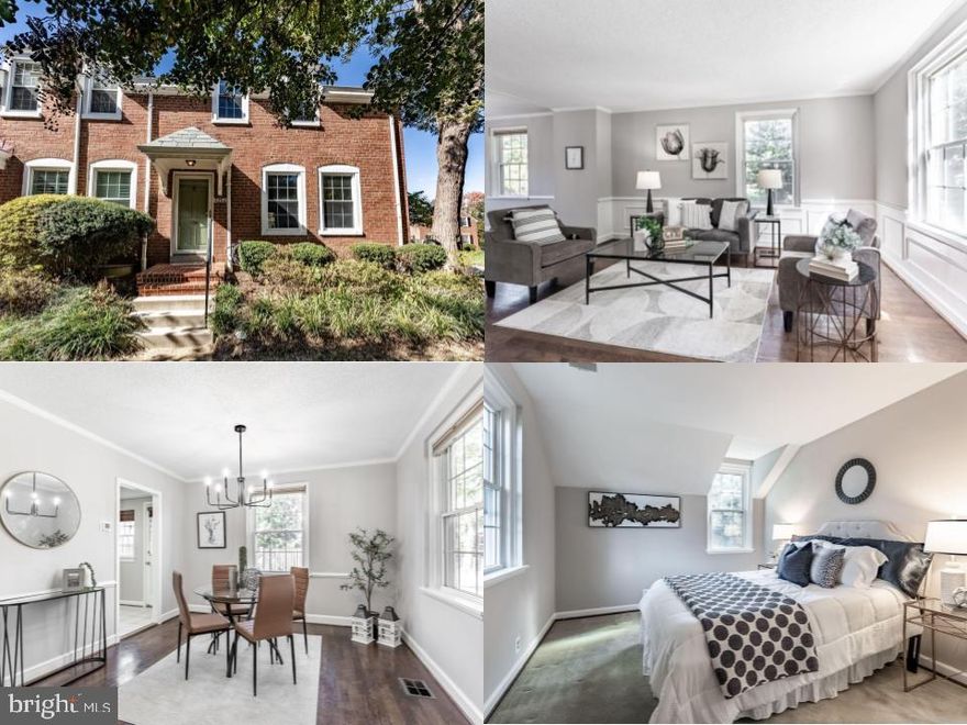 Beautifully maintained 3-bedroom, 2-full-bath corner unit condo in a highly sought-after Arlington location. This spacious three-level home offers an open and functional layout with beautiful hardwood floors throughout the main living areas and abundant natural light from multiple exposures.

The main level features an inviting living and dining area, perfect for entertaining or everyday living. The stylish kitchen offers  great counter space and granite countertop, opening to a private fenced-in patio, ideal for outdoor dining or relaxing.

Upstairs, you’ll find well-sized bedrooms with generous closet space and a beautifully appointed full bath. The lower level provides additional living flexibility with a full bath, laundry, a den and office area or perfect for a guest suite, or recreation room.

Enjoy low-maintenance living with a condo association that includes exterior maintenance,  snow and trash removal, and access to community amenities

Conveniently located near major commuter routes, public transportation, shopping, dining, and parks, this home combines comfort, style, and an unbeatable Arlington address.