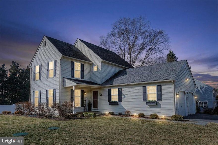 Come fall in love this Valentines Day - Sellers have Priced this move -in ready home to MOVE!! You can be the new owner to enjoy all the amenities right in your own backyard. Looking for a fantastic place to call home that offers a country feel with a 3/4 acre corner lot, fenced in backyard and a HEATED inground pool? Then Misty Vale Farms is calling your name with this beautifully updated home featuring acacia hardwood floors throughout with tile bathrooms, an upgraded kitchen with stainless steel appliances, butcher block counters, wood burning fireplace, formal dining room and and a sunken family room right off the kitchen that leads to a deck and bridge to your incredible backyard with patio, raised garden beds, perennial flowers and large grasses to complete the landscaping. Warmth and openness make this a perfect home for relaxing, entertaining or game night! Sellers installed a NEW vinyl white privacy fence around the pool area, with grassy patches, a fire pit section and concrete decking with plenty of room to entertain and enjoy the outdoor serenity of your very own inground pool - with NEW HEATER! They also upgraded the second floor with all NEW HARDWOOD floors to match the main level.  The main level also features a great bonus room with glass framed french doors - perfect for home office, library, playroom - you decide!
Upstairs, the primary suite impresses with vaulted ceilings, stunning tile in the en suite bath, and an 11-ft walk in closet. Two additional upstairs bedrooms, a stylish hall bath, and convenient upstairs laundry complete the second floor. The finished basement adds even more flexibility with a media/playroom and an additional bedroom for guests. 
But the real showstopper is outside where your summer paradise awaits! Enjoy a sparkling in-ground pool with diving board. And the roof is only 8 years young! All this home needs is you and homes like this don’t come along often—don’t miss your chance to make it yours!