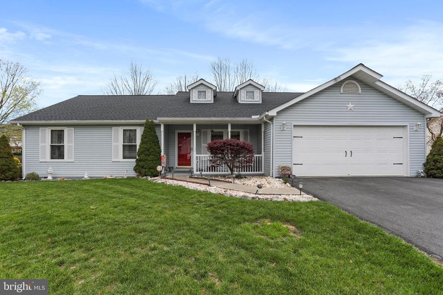 Beautiful rancher in the highly desirable neighborhood, Spring Mills. Walking distance to the pool, tennis courts, and playground. Two bedrooms, two baths, formal living room, family room, large kitchen/dining room that leads to an awesome screened in porch. Very well taken care of 2 car garage with epoxy floor. Beautiful landscaping; rear of property backs to the walking trail. New roof in 2023, newer HVAC, all windows replaced in 2015. Home and property are simply impeccable; owner maintained everything over the 16+ years of living there. Close to major interstate, shopping, restaurants.