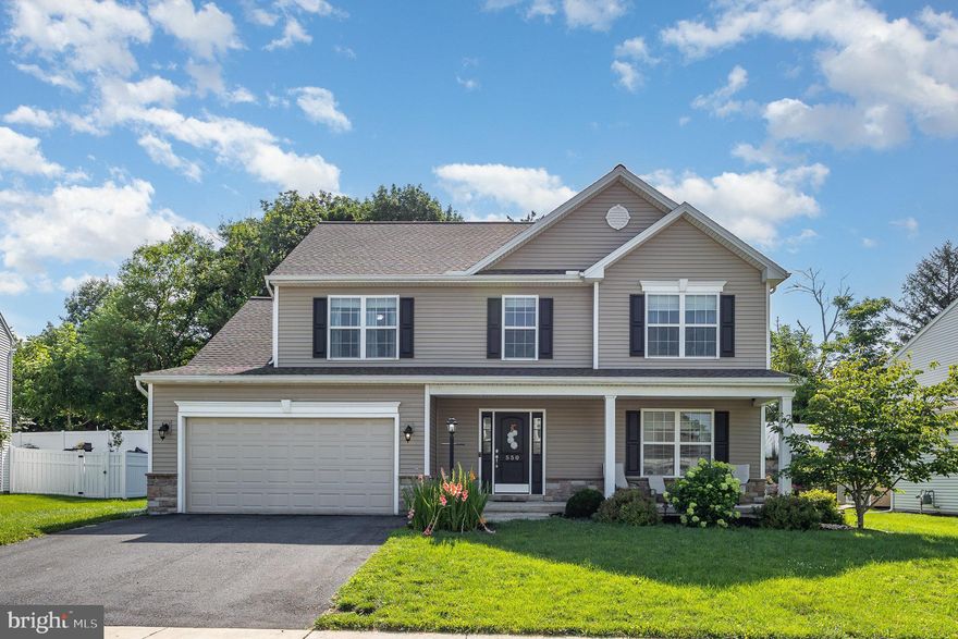 Welcome to this stunning single-family, detached home built in 2017 by quality local builder McNaughton Homes.  Thoughtfully designed and beautifully maintained, this 4 bedroom, 2.5 bath residence offers the perfect blend of craftmanship, comfort, and style.  Step inside to a warm and inviting interior featuring gleaming hardwood floors throughout the foyer, living room, dining area and kitchen.  The heart of the home is updated with granite countertops, rich cabinetry and an open layout ideal for both entertaining and every day living.  The exterior showcases durable vinyl siding accented by a handsome stone front, adding curb appeal and character.  Built with quality in mind, this home offers peace of mind, modern features, and a layout for anyone looking for a place to call home!