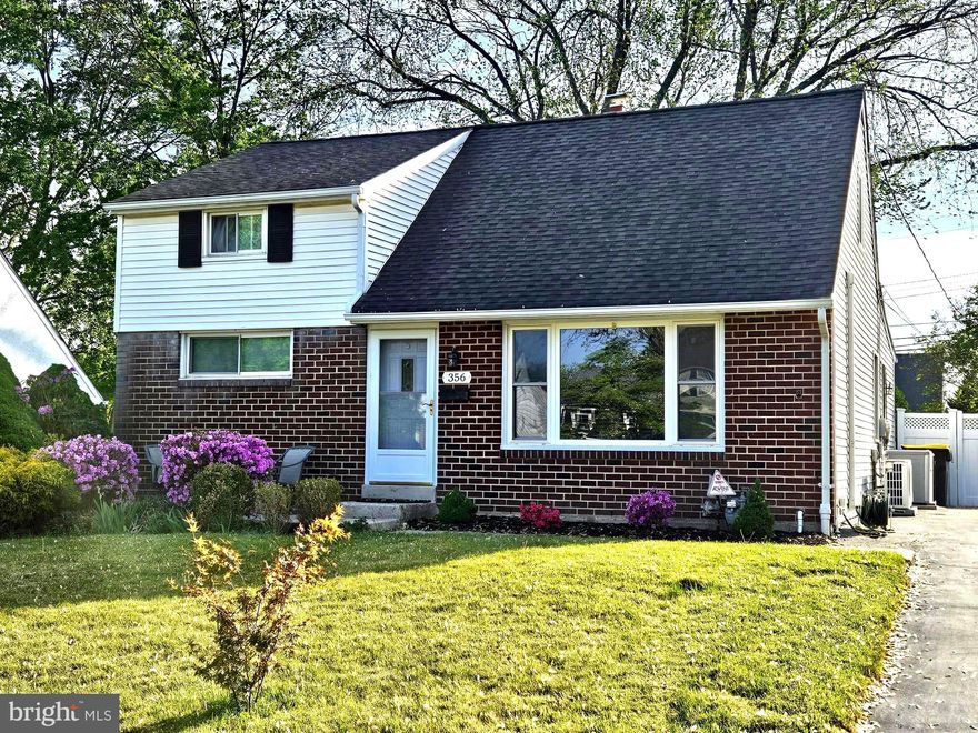 Welcome to this beautiful home, regularly updated and remodeled with a first-floor main suite. This three bedroom, two bath Cape Cod has many great features including an expanded kitchen and a finished basement along with a superb location and really modest taxes. The main level has a large and bright living room with a picture window, ceiling fan and lovely hardwood floors, the gorgeous kitchen with a breakfast room overlooking the yard, and the main bedroom suite with a walk-in closet and a full and fully remodeled designer tile bathroom. The kitchen is spacious and sunlit featuring a huge island with seating, gas cooking, semi-custom cabinets, a pantry, high hat lighting, a ceiling fan, Armstrong laminate floor, and a Daltile glass tile backsplash. The dining area is surrounded by windows and there is a sliding door to the back yard along with a door to the side yard and driveway. Upstairs are two additional bedrooms with Fujitsu heating and air conditioning units along with dormer storage spaces, and another remodeled bathroom with Daltile and a radiant-heated floor. The finished basement has 3 distinct areas - a large finished living area (24x12), another smaller finished space and a laundry room with mechanicals and room for a workbench as well as a French drain system with a sump pump. The backyard is really special - level and fully fenced with an expansive stamped concrete patio, two gates for easy access, lightly landscaped and perfect for all kinds of gardening and enjoyment. Signal Hill is a horseshoe street so there's little through traffic, and kids can walk to all the local highly rated public schools. Enjoy the tremendous programming offered by Upper Merion Township at the library, the Township building, the recreation center, the Senior Center and the township pool. We're close to biking, hiking and walking trails and so many parks for outdoor enjoyment as well. And, of course, there's the world's best shopping and tons of dining opportunities within minutes!