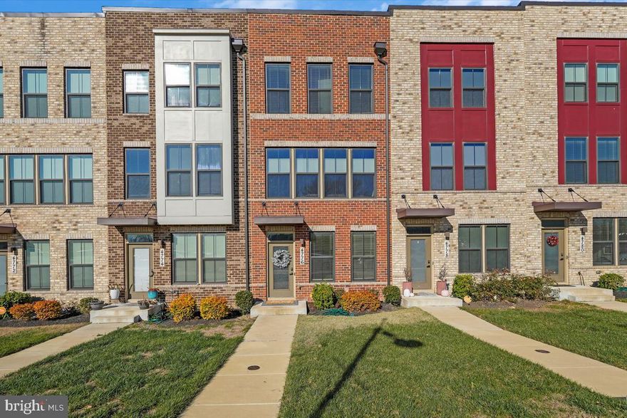 Welcome to 4776 Towne Square Blvd, Suitland, MD 20746 – a stunning 4-level townhome designed for modern living and stylish comfort! Built in 2021, this Clarendon Model offers 4 bedrooms, each with its own walk-in closet, and 4.5 baths, and has over 2000 square feet of living space. The open-concept layout features 9’ ceilings, LVP flooring, and elegant oak stairs, creating a seamless flow throughout the home. The gourmet kitchen is a standout with quartz countertops, a large island, 42” cabinets, stainless steel gas appliances, and plenty of space to entertain.

The third floor boasts two bedrooms with custom Elfa closet systems, dual bath vanities, a large ceramic-tiled shower, and a convenient stackable washer and dryer. The fourth level is a private retreat with a fourth bedroom, a full bath with a tub, and a spacious rec room that walks out to a balcony, perfect for relaxing evenings. The home’s brick front, rear-entry garage, 2-zone heating/cooling, and tankless gas water heater add to its comfort and efficiency. Custom window blinds complete the look, offering privacy and style. Don’t miss your chance to own this beautifully crafted home in a prime location – schedule your tour today!