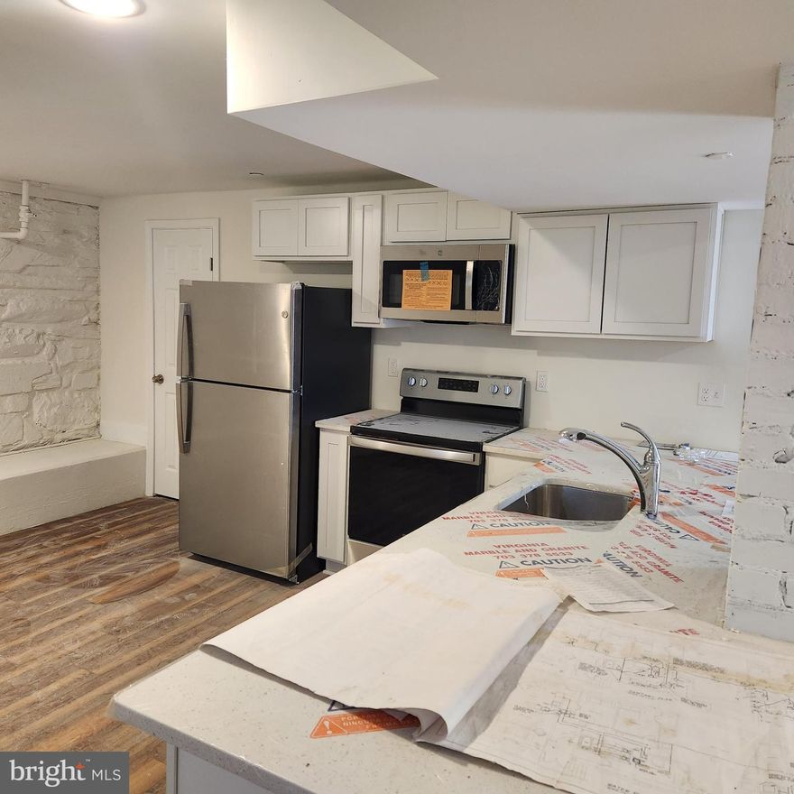 Available immediately - renovated in last 24 months  -   1,120 square foot basement/walkout apartment located within historic building in Old Town Warrenton. Beautiful apartment brand new with full kitchen, microwave, disposal, ADT alarm, fire sprinkler,  2 bedrooms, 1 bathroom, separate entrance. Building parking lot, street parking and municipal lot adjacent to property. If you enjoy being in Old Town Warrenton near shops, restaurants, government  and activity this location is easily walkable to all.