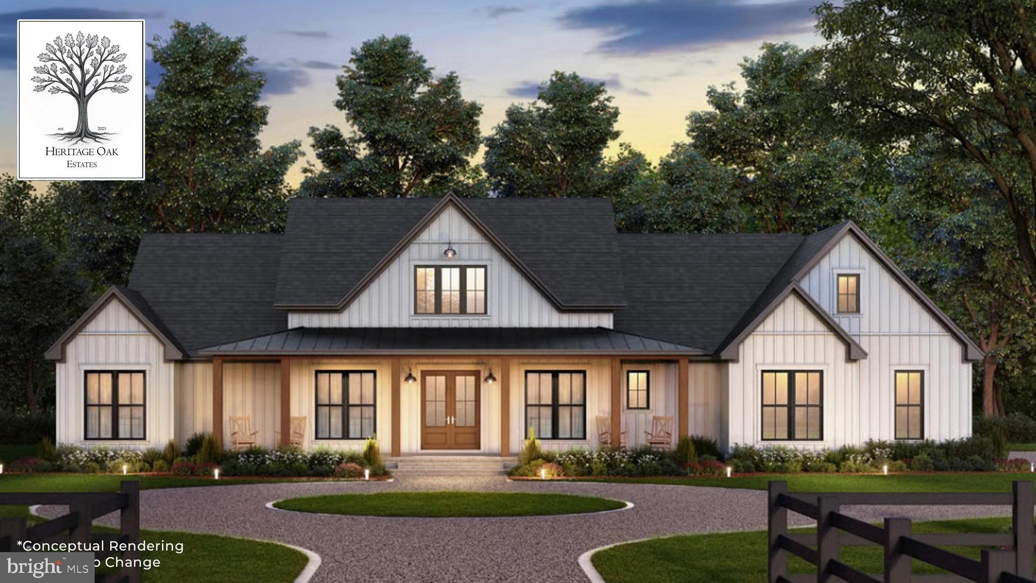 Lot 1 East at Heritage Oak Estates | To-Be-Built Custom Home Opportunity. Don’t miss this rare opportunity to build your dream home in Heritage Oak Estates, an exclusive seven-lot community by Atlantic Homes, nestled in the heart of the scenic Middletown Valley. Located less than a mile from charming Main Street in Middletown, MD this enclave offers panoramic views of pastoral landscapes and surrounding mountains—all with no HOA restrictions. Lot 1 East spans a generous 4.6-acre homesite and has already been approved for a four-bedroom septic system, with a private well already in place—ready for your dream home. Choose from a range of fully customizable floor plans or bring your own design. Each home will feature elevated standard finishes, including: Gourmet kitchen with quartz countertops; Premium, energy-efficient appliances; Designer cabinetry and upgraded flooring; Coffered or tray ceilings in formal areas; Masonry board exterior siding with stone water table; 10’ to 12' ceilings on the main level. Lot sizes in the community range from 2 to 7 acres, each offering its own unique views and privacy. Protective covenants ensure architectural integrity and long-term value—vinyl siding is not permitted, and minimum build standards apply. Lot 1 East offers the perfect blend of rural tranquility, upscale living, and accessibility—all in one of Frederick County’s most desirable areas. Photos are representative. All builder plans can be customized to fit your preferences. Contact listing agent for available plans, site details, and to explore available homesite options and start designing your future dream home today at Heritage Oak Estates!