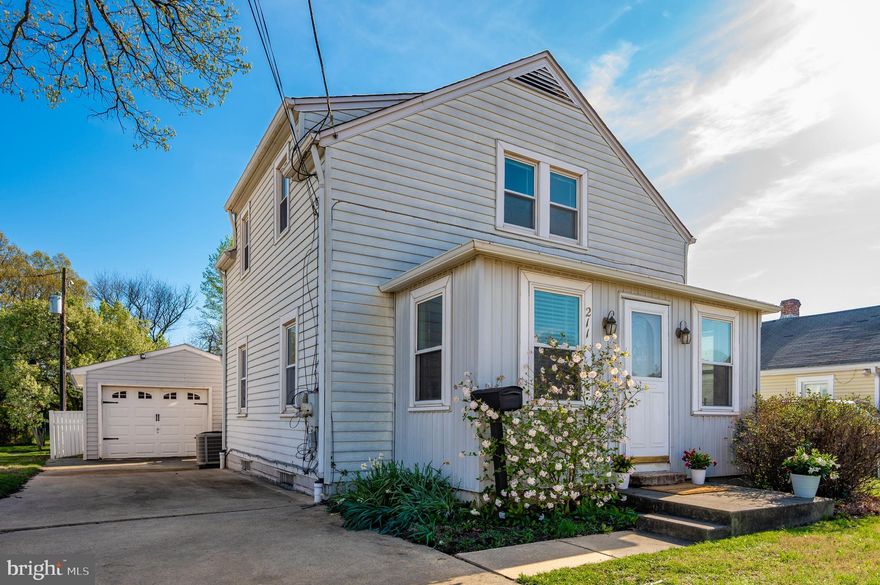 Open House scheduled for Saturday 4/19, 12-2.  Welcome to 211 Crabb Avenue. This 4 bedroom, 1.5 bath home is conveniently located near Rockville Metro and the Rockville Town Center.  The main level has a large arrival area, living and dining room combo, 1st floor bedroom, laundry room and full bathroom.  The large kitchen offers a center island, stainless steel appliances and plenty of counter space. 
The upper floor offers 3 bedrooms and a half bathroom.  If you have additional storage needs you'll love the oversized detached 1 car garage and basement!  Large fenced in yard and pool complete this fantastic Rockville home.