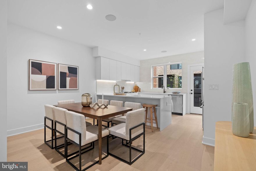 Quick delivery homes available! This home is over 1,600 square feet, with a shared garage, tax abatement and Porcelanosa finishes! 600 Fairmount is Philadelphia's brand new spectacular community ideally located at the SOUTH end of Northern Liberties, one block from Spring Garden Street! This eclection of homes vary from large single family townhomes to married townhomes and condominium-style residences all with access to garage parking. With its prominent location right off of Spring Garden, this unique enclave of homes is a convenient and fast commute to center city. The first phase of 600 Fairmount offers single family homes with various floor plans and price points available to fit your needs. The three bedroom homes include a finished basement and the first floor den could be turned into an office! Homes with private 1-2 car garage parking, expansive roof decks, and elevators are available. Most importantly, every home qualifies for the ORIGINAL full ten year tax abatement. Designed by Interface Studio Architects, every home has a unique facade that welcomes you to enter. Once inside, you'll discover a completely open main level with a living room and dining area filled with natural light from the huge windows. The stunning chef's kitchen decked out with GE Café appliances, custom Porcelanosa cabinetry and designer quartz, is sure to become the heart of the home! The lower level has a bedroom along with a full bath and laundry area as well as an additional storage room. The all-important 1-2 car garage parking and a large living area are on the upper level. The second level is where you will find the main living area + kitchen. The primary suite is your own private oasis. This space includes a massive bedroom with great natural light, large closets with space to share, and a luxurious bathroom outfitted with a double vanity, shower and commode. Be sure to review all plans to see all the amazing extras each home has to offer. The neighborhood is surrounded by massive sold out new construction projects. Nearby, Spring Garden, 4th Street, 3rd Street and 2nd Street are lined with local restaurants, shops, and markets. Fine dining, luxury shopping, and lively entertainment can be found in neighboring Spring Garden, plus Amazon Fresh a half block away, Target, Starbucks, Yards Brewery and much more are close by.The time is now to reserve your home, customize your finishes, and plant your roots for your next chapter. Square footage of 1,614 includes above and below grade. Taxes are not $1 and TBD. Taxes and square footage are the responsibility of the buyer to have verified. Photos are of the model home and for marketing purposes only and may not portray actual finishes.