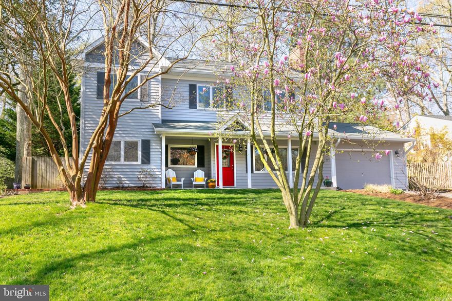 See the 3D VIDEO https://my.matterport.com/show/?m=JNhfFSEaNjB Nestled in the community of Annapolis Roads, between Lake Ogleton and the Chesapeake Bay, this beautifully updated Colonial offers a full lifestyle indoors and out. For easy, everyday living, the open and updated kitchen, appointed with granite countertops, stainless steel appliances, a breakfast bar, pantry, and recessed lighting, opens to a sun-bathed dining room providing easy access to the paver patio. Across the kitchen, an ambient fireplace is showcased in the spacious family room. A built-in bookcase and a built-in reading nook add character while an open area presents an ideal location for a playroom or open study. A first-floor bedroom and full bath, perfect for guests or in-laws, complete the main level. Hideaway in your sweeping owner s suite, boasting hardwood flooring, two spacious walk-in closets, and a luxuriously appointed full bath displays a dual vanity and an over-sized, custom shower. Two additional guest bedroom and full bath complete the second level. Transition outdoors and bask in the serenity of the natural setting of the home. A sprawling paver patio, with a built-in fire pit, allows for outdoor entertaining, while a fully fenced backyard poses a whimsical escape from everyday life. Revel in the four seasons as the community playground, beach, walking trails and easily accessible boat ramp await year-round. Convenient commuter routes US-50 and I-97 allow easy access into Washington D.C., Baltimore, the Eastern Bay, BWI, and Fort Meade.