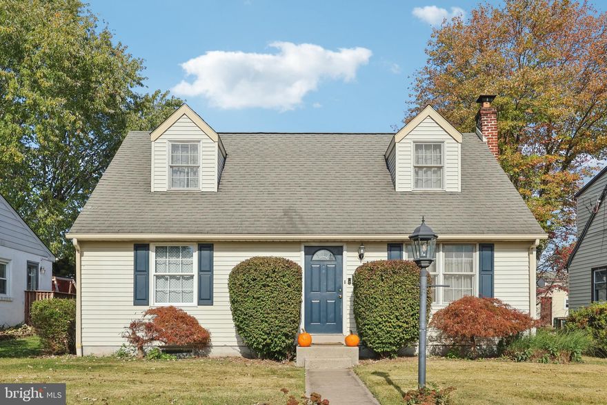 Exceptional location and move-in condition! Perfectly situated in a desirable location, this well-maintained home sits on a level lot offering both comfort and convenience. Enjoy the beautifully landscaped yard and spacious outdoor patio—ideal for relaxing or entertaining guests. Hardwood floors add warmth to the cozy family room. The bright eat-in kitchen has white cabinets and a breakfast bar peninsula. Two well-sized bedrooms and an updated full bath complete the main level.  Upstairs, there is a versatile office area—perfect for remote work or creative projects plus the primary bedroom with a walk-in closet. The handsomely finished basement offers generous space for a second family room, media room, or whatever your lifestyle needs may be. Enjoy outdoor living in the large backyard, complete with a patio area, off-street parking, and a storage shed for your gardening tools. All this is just steps from Whites Road Park, the SEPTA train station, and the shops and restaurants of Main Street Lansdale. The perfect blend of comfort, charm, and convenience!"