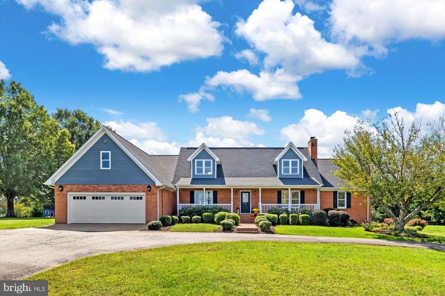 Modern Luxury Meets Country Living on 8.5+ Acres
Current contract has a Home Sale Contingency, still available for ready, willing and able purchasers. Discuss further with your Agent. Discover the perfect blend of upscale living and serene countryside on this expansive 8.5+ acre estate, where luxury and practicality meet. Set amidst lush fields ideal for haying or horses, this property also boasts a versatile pen for hogs, sheep, or goats, a portable chicken coop that conveys, and mature walnut and fruit trees. With gardens enriched by organic soil and mature fruit bushes, the land offers endless possibilities, including a land-use farm tax break. Enjoy your summers by the extra long salt water in-ground pool, secured by an elegant iron fence, while surrounded by nature's beauty.

At over 6,500+ sq. ft., this grand residence was rebuilt in 2020 and offers six spacious bedrooms and five and a half baths, with thoughtful design throughout. The main level includes two bedrooms with full baths, including the primary suite, providing single-level living convenience. The upgraded kitchen is a chef’s dream, featuring a stunning ten foot granite island, stainless steel appliances, a farmhouse sink with backyard views, and a cozy keeping room perfect for casual dining or lounging. Step out from the kitchen to a screened-in porch, ideal for relaxing year-round, equipped with an overhead fan for warm days and a heater for cooler nights. Formal living and dining rooms overlook the picturesque front fields and beautifully landscaped walkways. 

A hardwood staircase leads to the upstairs landing with full view of the pool. Three additional bedrooms offer flexible living arrangements, with one adaptable for exercise, an office, or play. Two upper level bedrooms feature abundant closet space and include full baths, one with an extra-long tub and both with large showers.

The lower-level walk-out in-law suite is a retreat of its own, complete with a kitchen, dining area, bedroom, living room with a wood-burning fireplace, full bath, and washer/dryer hookup. This suite is perfect for multi-generational living, accommodating guests, aging parents, or college kids in comfort and privacy.

Additional features include hardwood flooring, like-new carpet in the bedrooms, frameless shower doors, upgraded Baldwin hardware and meticulously clean aesthetic throughout. A large shed provides ample storage for outdoor equipment, while a side road on the edge of the property allows work trucks to easily access the back shed. Natural Gas comes down the driveway, line currently feeds only the kitchen stove. Diving board, sitting area and swim out for pool.

Conveniently located approximately five miles to I95, approximately 62 miles to Richmond, approximately 30 miles to Quantico and approximately 8 miles to the new VA Clinic set to open in 2025.

This property offers more than just a home—it’s a lifestyle of luxury, tranquility, and endless potential. Fields ready for horses, planting, or play, and the convenience of modern amenities, all while maintaining the peace and privacy of country living.