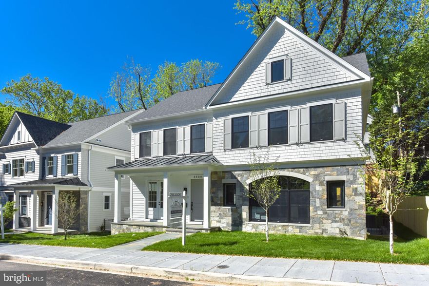 Expertly designed and masterfully crafted, Lock 7 Development delivers yet another defining showpiece that is bound to impress. With every detail considered and each finish hand-selected, the residences at Carolina Place make an incredible impression. Custom made Amish woodwork and stunning slabs of marble adorn the kitchens. The high ceilings are dressed with crown molding the sanded in place White Oak floors are simply eye-catching. Each bathroom has its own unique style that includes a well-curated selection of marble and porcelain tiles. Each home has a coveted detached 2-Car Garage accessible from the back alley. Steeped in immaculate style and with thoughtfully designed floor plans, these homes are beautifully presented and graciously welcoming.   5308 Carolina Place NW is an expansive 6 Bedroom and 5.5 Bathroom home that spans approximately 4,783 square feet throughout its 4 finished floors. Perfectly appointed and with a cool coastal vibe, the earthy undertones dovetail with the subtle modern accents throughout.   5308 Carolina Place NW is located in the wonderful neighborhood of the Palisades and is within walking distance to shops, trails and the recreation center. Major roadways nearby provide easy accessibility to Downtown DC, Virginia, and Maryland. Outdoor enthusiasts enjoy the close proximity to the Capital Crescent Trail, the C&O Canal Towpath, and the Palisades Recreation Center and Playground. There is a voluntary Palisades Community Association that plans a number of social events for the entire neighborhood including a large 4th of July parade.