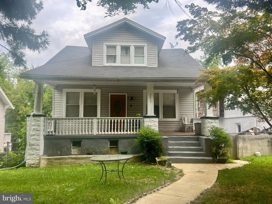 Welcome to this large Cape Cod in Mount Rainier!  This is your chance to own this Cape Cod and bring your personal touches!   Plenty of space  the main level features one generously sized bedrooms and a full bath, while the upper level offers two bedrooms and a full bath.  The fully finished walkout basement includes a two bedroom, and a full bath—perfect inlaw suite or additional living space.  The fully fenced front yard and backyard offer privacy and room to enjoy the outdoors.   Located just minutes from Washington, D.C., with easy access to major highways, shopping, dining, and more—this home is offered As-Is, Don't miss your chance to own this property!