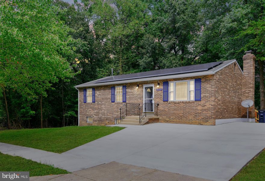 Beautifully renovated 3 bedrooms, 3 full baths rambler. Featuring wood floors, new carpet, fresh paint, New kitchen with SS appliances and granite counter top. Basement with Den, full bath and living room and laundry room. Huge level backyard, walkout basement.Great starter home, Convenient Location, close to most major highways with subway and metro bus transportation easily accessible.