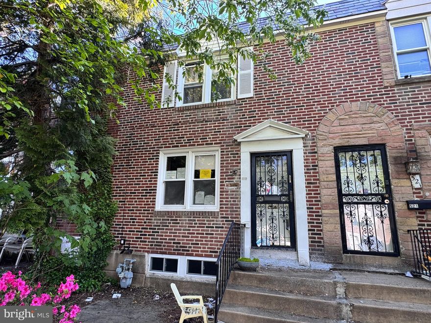 Opportunity awaits in this classic 2-story, 3-bedroom Airlite row home nestled in Colwyn Borough, Delaware County. Featuring a traditional layout with generous living and dining spaces, this home offers solid bones and endless potential for customization.

The property includes a full, unfinished basement—ideal for storage or future finishing—along with a front patio perfect for relaxing outdoors. The kitchen provides direct access to a rear driveway, adding everyday convenience and off-street parking.

With its well-proportioned rooms and desirable location, this home is a great chance to bring your vision to life and create lasting value.
Property may not be cleaned out prior to settlement. Buyer to assume all contents will not be removed.