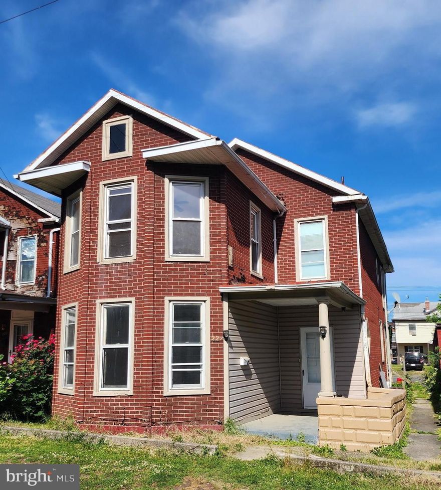 An opportunity to own a charming home in West side of Mountain Side Maryland, walkable to downtown Cumberland, rich in history, 4-5 bedrooms, 2 full baths, hardwood floors, front porch, close to The Great Allegany Passage Trail, off street parking and with so much to offer.