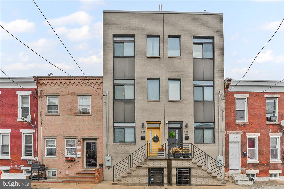 South Philly Stunner – 4 Bed, 3 Bath with Roof Deck + Airbnb Income Potential
Welcome to 721 Daly Street—an impeccably designed, like-new construction in the heart of Lower Moyamensing (19148). This 4-bedroom, 3-bathroom home blends modern luxury with unmatched convenience and is just minutes from Lincoln Financial Field, Wells Fargo Center, Citizens Bank Park, and Center City.
Step inside to find hardwood floors, recessed ceilings, a floating iron staircase with oak treads, and oversized windows that flood the home with natural light. The open-concept main level connects the living and dining areas to a gourmet kitchen featuring stainless steel appliances, granite countertops, a spacious island, designer tile backsplash, and sleek tone-on-tone cabinetry. Rear yard access makes outdoor relaxation a breeze.
The second floor offers two spacious bedrooms and a full bath with dual-sink vanity, while the third floor is your private primary suite with a walk-in closet and a spa-like bathroom—featuring a freestanding soaking tub, glass-enclosed shower, and custom tilework.
Head upstairs to the expansive roof deck with breathtaking views of the city and stadiums, perfect for entertaining or enjoying Philly sunsets.
The fully finished basement includes a fourth bedroom, a third full bath, and laundry—ideal for guests, a home office, or added rental income.
Currently operating as a successful Airbnb, this property is booked nearly every weekend, making it a fantastic option for investors seeking a profitable short-term rental in one of South Philly’s most desirable areas. Whether you’re a first-time homebuyer or an investor looking to cash flow from day one, this home checks all the boxes.
Bonus: Enjoy 4 years remaining on the property’s tax abatement, maximizing your ROI and reducing your monthly expenses.