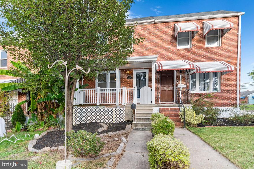 Great rental opportunity in Rosedale.  This townhome has main level living room, large eat-in kitchen, front porch and enclosed rear porch.  The upper level has two bedrooms with plenty of closet space and a hall bathroom with linen closet.  The lower level has a family room, large laundry room with space for home office, two storage rooms.  Rear door to off street parking.