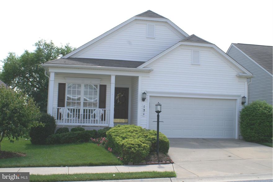 Great opportunity to move into a well established over 55 Gated Community. This home offers great views, well maintained inside and out. Open concept living. Master bedroom and bath on first level. Outstanding club house/community center with all the extras. Pools, Tennis courts, Chipping and Putting greens. Living in the country at it finest. Ready to move into today.