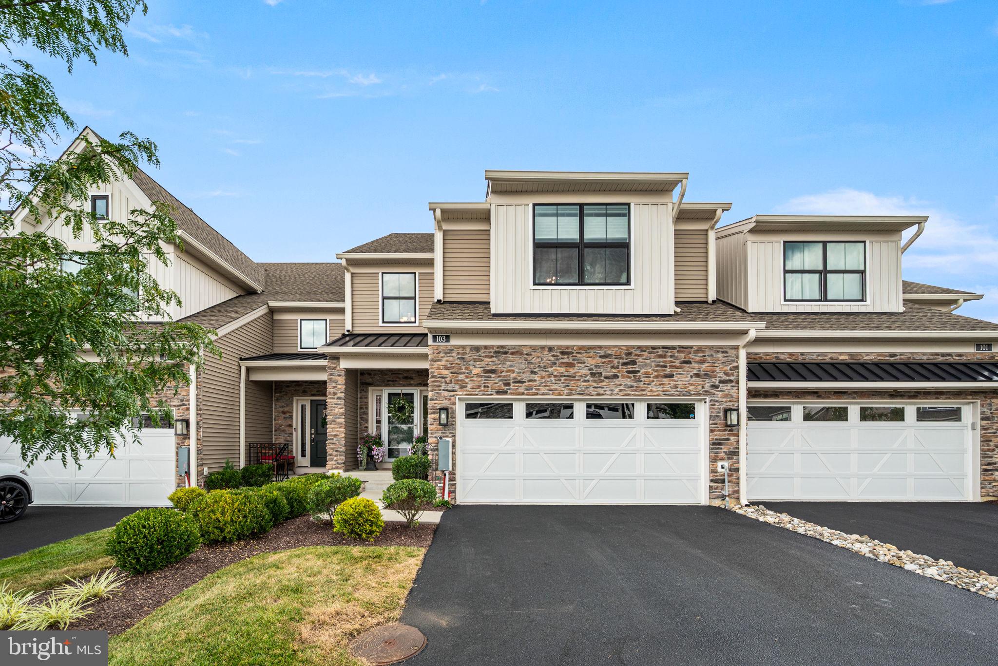 Available for a November 1 lease start, welcome to 103 Segel Drive in the award winning Rose Tree Media school district and nestled in the desirable Franklin Station community. Nestled on a premium corner lot, this like new residence boasts over 2,500 square feet of thoughtfully designed luxury living. Built in 2021, this home blends elegance, modern convenience, and top-tier upgrades, making it a perfect retreat for those seeking both comfort and sophistication. Step inside to be greeted by an inviting, open and airy living space. The open-concept design seamlessly connects the living, dining, and kitchen areas, ideal for entertaining and everyday living. High-end finishes elevate the home, featuring upgraded hardwood floors and sleek stainless steel appliances. The chef's kitchen is a true culinary delight, featuring a 5-burner gas cooktop, wall oven, a spacious pantry, and ample storage. A versatile office or flex space on the main floor offers the perfect spot for work or play. Step outside onto the paver patio with privacy walls, an extension of the living space, perfect for relaxing or entertaining while enjoying the beautiful surroundings. Upstairs, the primary suite is a true sanctuary of comfort with abundant natural light, a spa-like ensuite bathroom, and a large walk-in closet. Enjoy a large shower with a bench, as well as an expansive double sink vanity. An open loft area, two additional bedrooms with generous closet space, a full bathroom with double sinks, and a convenient upper-level laundry room with a utility sink complete the second floor. The expansive unfinished basement offers great additional storage area. The location is unbeatable, with easy access to the Wawa Franklin train station, downtown Media, Philadelphia Airport, and Wilmington, DE. The community amenities include an outdoor pool, fitness center, and ample walking/jogging trails. Don’t miss this rare opportunity to rent a move-in ready, custom-built home in an unbeatable location. Schedule your private showing today! Owner pays HOA, sewer, trash, and recycling. Tenant pays gas, electric, pest control, water, cable, internet, and phone. $75 per person application fee. Minimum 1 year lease. No smoking. Pets on case by case basis. $500 per pet non refundable pet deposit. Application includes credit check, verification of income, verification of employment, criminal and background check, previous housing check, identity check. 1 month security deposit, first month, and last month's rent required at signing. Gym equipment to stay in basement.