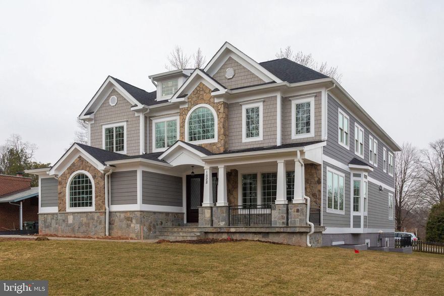 Finest new construction in MCLEAN pyramid. Superb finishes throughout. 2-story front foyer. Wide staircase.Bump out 3 levels  Gourmet kitchen with Thermador appliances. Upgraded granite & cabinets. Deluxe trim work through-out. Oak hardwood finished on site on entire 2-levels. Tile floor on LL. In-law-suite on main level. Master-suite with huge sitting area; Masterbath with heated floors and ornamental mosaic work.. 3 Car Garage .