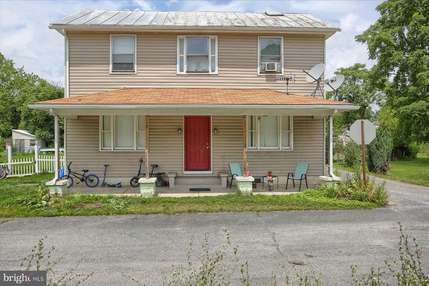 This well-maintained two-unit home offers comfortable living spaces with recent renovations and great rental income potential. Located on a .12-acre lot in Duncannon, this property features a first-floor unit with 1 bedroom and 1 full bathroom, and a second-floor unit with 2 bedrooms and 1 full bathroom. Both units are currently rented at $700 each, making this an excellent investment opportunity.

Inside, the first-floor unit boasts a combination of vinyl plank and hardwood flooring, offering durability and charm. The second-floor unit has vinyl plank flooring in the living spaces with plush carpeting in the bedrooms for added comfort. The home was remodeled just a few years ago, ensuring modern finishes and functional layouts.  **A Recent Appraisal was done on the home.  Appraised value $199,000.  

Additional amenities include a 200-amp electrical service on the second floor and a 100-amp service on the first floor, providing ample capacity for your needs. 

Whether you're an investor seeking steady rental income or a homeowner looking to offset mortgage costs, this duplex is a must-see. Don't miss out on this fantastic opportunity in Duncannon!