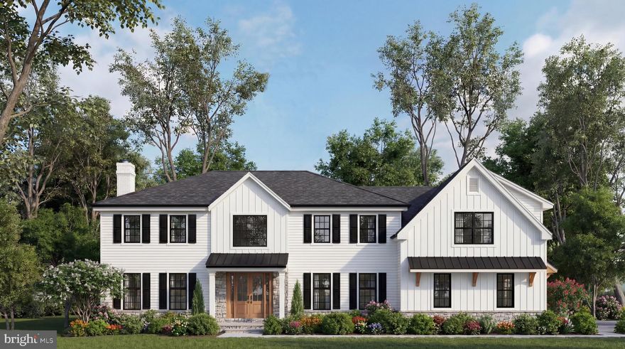 Discover a refined new construction opportunity along Malin Road, where thoughtful design and modern standards come together in one of Newtown Square’s most desirable settings. Located within the Radnor School District, this is a design-ready, fully approved custom build with Zatos Builders, offering buyers a clear and efficient path to bring a luxury home to life. Ideally positioned between Aronimink and Overbrook Golf Clubs, and just minutes from Ellis Preserve, Wayne, and the Main Line, the property offers exceptional access to shopping, dining, Route 476, Route 30, SEPTA and Amtrak rail, and regional destinations—while maintaining a sense of privacy within an established residential setting. The offering includes a complete set of approved architectural plans for a new construction residence that blends a timeless architectural foundation with a clean, modern aesthetic. With approvals already in place, buyers can proceed directly into the construction phase without the typical delays associated with early-stage planning or entitlement. The approved design emphasizes generous first floor living, with a welcoming entry leading to well-proportioned living and dining spaces that transition naturally into the heart of the home. A modern kitchen anchors the main level, opening seamlessly to the family room and extending outdoors to a covered rear deck with a built-in fireplace, creating an ideal setting for year-round entertaining and everyday enjoyment. Planned first-floor features also include a private office or guest bedroom with a full bath, a functional mudroom with laundry, a powder room, and interior access to the garage—providing flexibility and convenience without compromising design. The second level is designed to include a primary suite retreat with a spa-inspired bath, soaking tub, oversized shower, and large walk-in closet. Four generously sized bedrooms are supported by multiple well-appointed bathrooms and a second-floor laundry area, creating a comfortable and flexible layout suited to both family living and guests. A finished walk-out lower level is incorporated into the approved plans, adding over 1,000 square feet of versatile living space with a powder room, and direct access to the rear yard—ideal for recreation, media, fitness, or casual entertaining. Throughout the design, the emphasis is on quality materials, thoughtful detailing, and modern systems, including stone veneer accents, fiber-cement siding, generous window placement, and energy-efficient construction—reflective of the standards and execution associated with Zatos Builders’ work. This is a rare opportunity to secure a new construction grade, design-ready custom home in a premier Main Line location—combining architectural clarity, modern livability, and a highly sought-after setting, with the benefit of approvals already in place. The builder is actively progressing with work in accordance with the approved plans and project timeline. For safety and coordination purposes, all site visits must be scheduled in advance and accompanied by the listing agent or the builder. Full architectural plans and project details are available upon request.