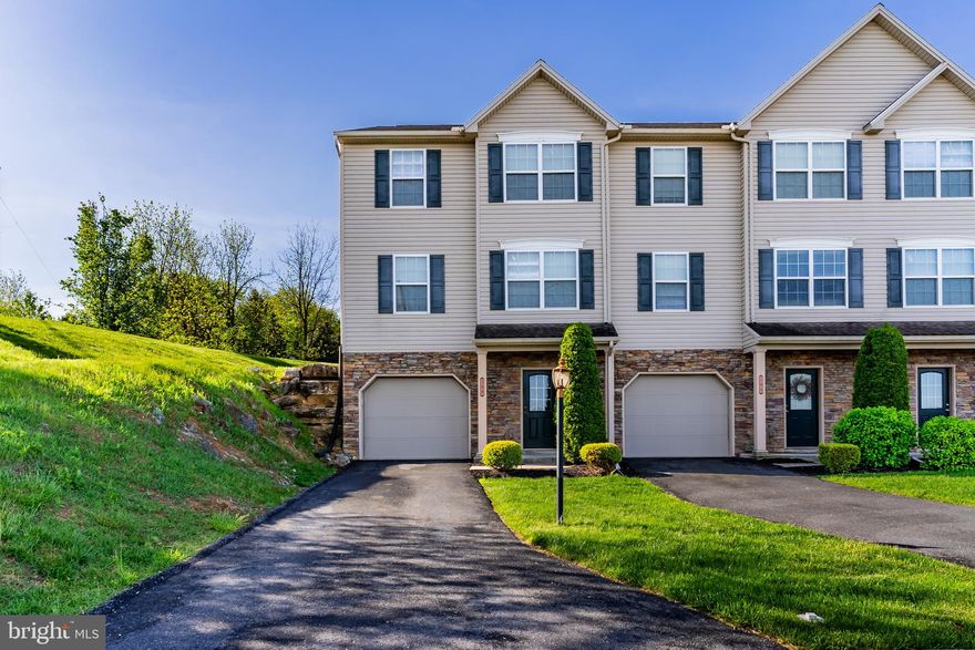 Available for lease! 3 bedroom, 2.5 bath townhome in Mechanicsburg School District. Entry level features a 1 car garage and finished bonus room. Upstairs has large eat in kitchen with access to back patio. Kitchen has built in microwave, dishwasher and stainless steel refrigerator. Also, on this level, half bathroom and large living room. Make your way to the third floor to the primary bedroom with walk in closet and primary bath featuring a large shower. Two additional bedrooms, another full bath with tub/shower are also located upstairs. Home is available for lease starting now. Condo fee included in monthly rent. You will love the convenient access to Route 15 and the PA turnpike making commutes to Harrisburg, York and Camp Hill a breeze! Pets allowed on a case-by-case basis.