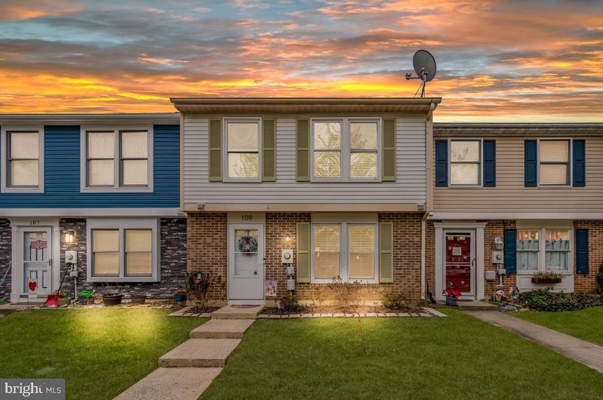 Well maintained, bright and inviting townhome in Glade Towne Community Association. Location is minutes away from both new shopping experience and Downtown Frederick. Check out the list of recent upgrades in the document section. Eat in-kitchen features beautiful counter tops, appliances and bright cabinets. The second floor includes  a nice sized primary bedroom as well as two other bedrooms. Don't need three bedrooms convert one into an office.  The combination of the family room and rear fenced in yard with patio make for a great entertainment area or just a place to soak in the sun and relax. Two marked parking spaces and a community pool are just some of the amenities this community offers. Call you agent - you are going to want to see this one soon.