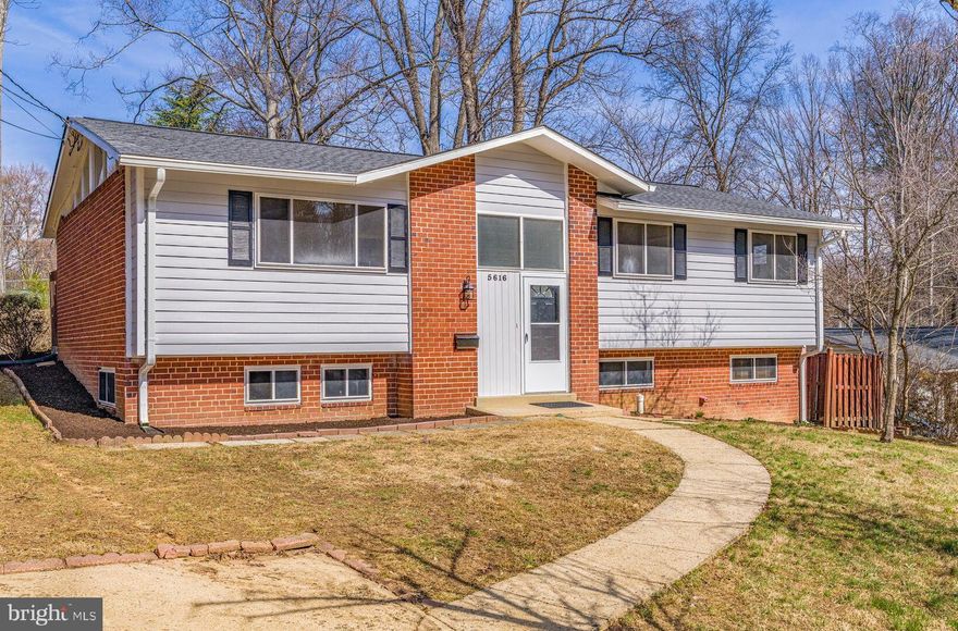 This move-in ready home could be the one for you! With a brand-new kitchen, brand-new roof, and numerous updates, this 4-bedroom, 3-bathroom gem in the highly sought-after Fairfax County School District (Lake Braddock Secondary School) is truly worth considering.  Ideally located on a quiet street in the Kings Park subdivision with NO HOA, this home offers privacy and convenience. The primary bedroom features an en-suite bathroom and an oversized walk-in closet, while the backyard backs up to trees and provides ample space for gardening.  Freshly painted inside and out, this home is filled with light and brightness. The new roof with architectural shingles and 6” gutters was installed in November 2024, and the newly remodeled kitchen boasts blue and white shaker cabinets, white quartz countertops, and stainless-steel appliances. Newly sanded and stained white oak hardwood floors add warmth and coziness to the main floor, and the open floor plan is perfect for entertaining.  The lower level, accessible from the side entrance,  features a spacious recreation room, bedroom, full bathroom, and a huge utility room with a workbench and plenty of storage.  Located just minutes from Braddock Road, Burke Lake Road, Rolling Road, 495, VRE, and Fairfax County Parkway, this home offers easy access to Audrey Moore Recreation Park, Lake Accotink Park, Burke Lake Park, schools, restaurants, grocery stores, and the Kings Park Library.  This lovely home is waiting for you!