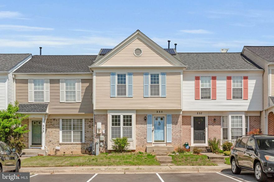 Welcome to 235 Kirbys Landing Court, nestled in the highly desirable Seven Oaks community!

This spacious 3-bedroom, 2.5-bath home spans three finished levels and is ready for your personal touches. With a little TLC, a coat of paint and your personal touches, this home has the potential to be valued between $405,000 and $420,000!   This home is prime for a little sweat equity $$$

The main level features gleaming hardwood floors, a bright and inviting living room, a functional kitchen, a cozy breakfast room with access to the rear deck, and a convenient half bath.

Upstairs, the hardwood flooring continues throughout the hallway and bedrooms. The primary suite includes a private en-suite bath and walk-in closet, while two additional bedrooms share a second full bath.

The finished lower level offers a warm and welcoming family room with a fireplace, a utility room with laundry area, and plenty of storage space.

Step outside to the spacious rear deck, perfect for relaxing or entertaining. Enjoy all the amazing community amenities that Seven Oaks has to offer—swimming pools, a fitness center, tennis and basketball courts, volleyball, playgrounds, and more!

Located just minutes from shopping, dining, Fort Meade, and major commuter routes (32, 97, BW Parkway), this home offers easy access to Washington D.C., Baltimore, and Annapolis.

Don’t miss your opportunity to gain instant equity while you explore this charming home and envision the lifestyle that awaits its next owner!